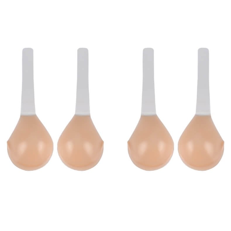 Invisible Adhesive Push-Up Silicone Bra for Backless Dresses