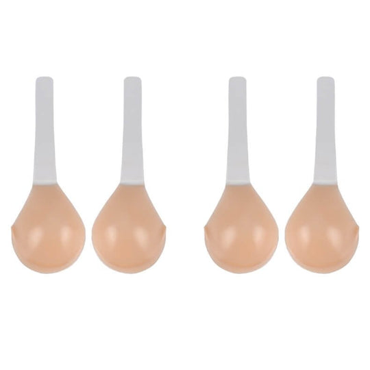 Invisible Adhesive Push-Up Silicone Bra for Backless Dresses