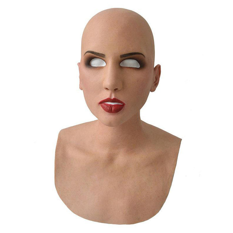 Realistic Full Face Latex Mask for Halloween Costume and Cosplay