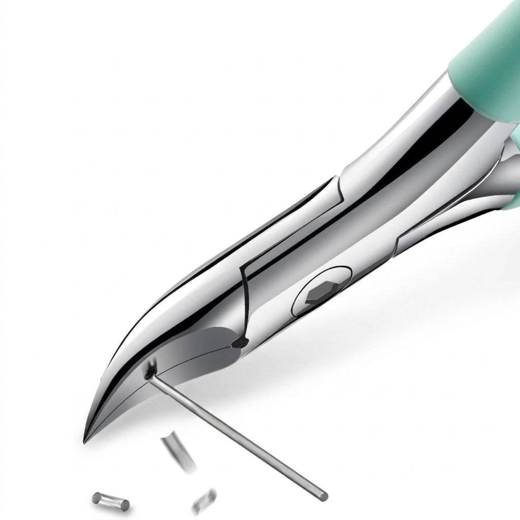 Toenail clipper cutting demonstration