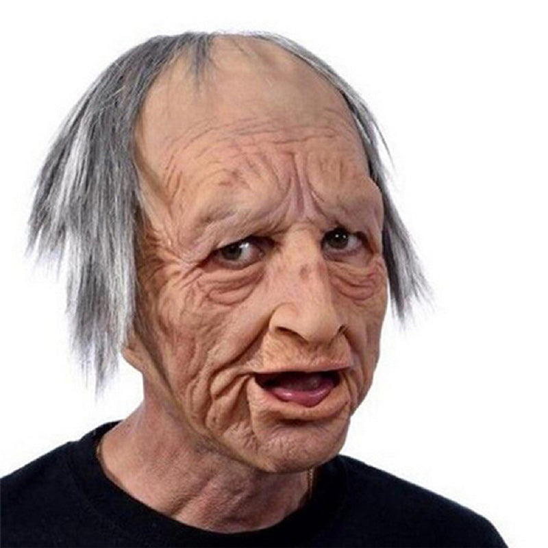Realistic Full Face Latex Mask for Halloween Costume and Cosplay
