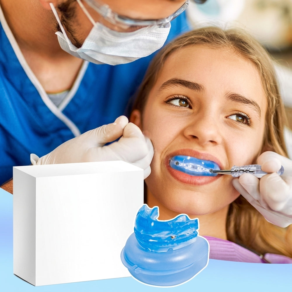 Anti-snoring mouthpiece demonstration