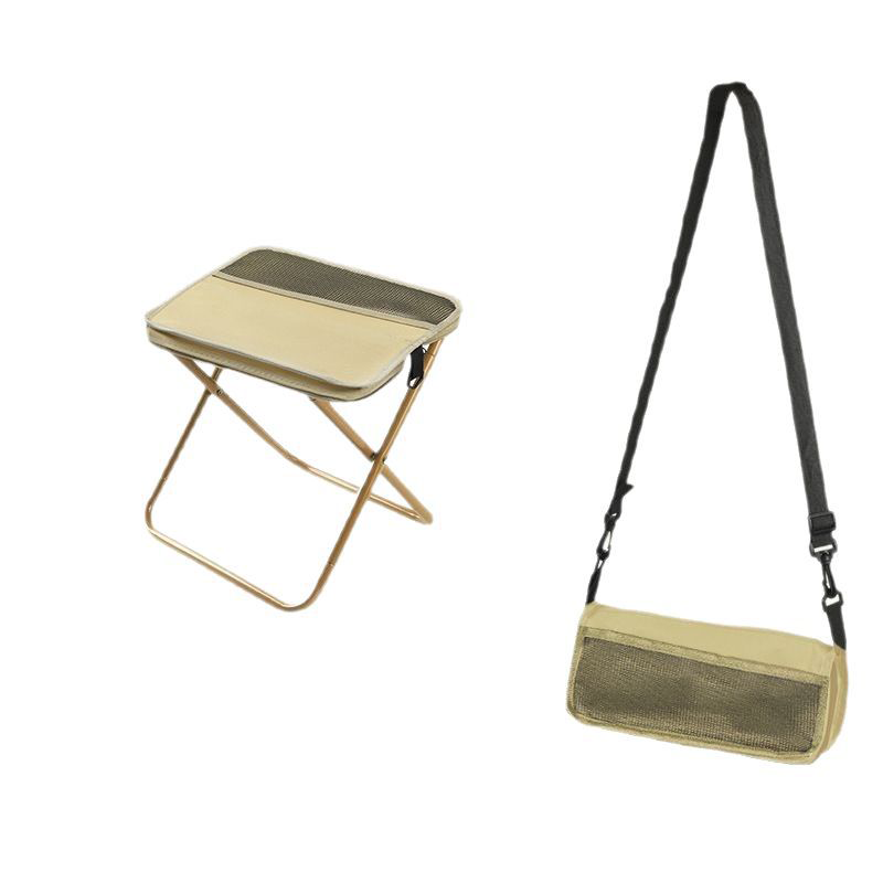 Lightweight Foldable Camping Stool with Carry Bag for Fishing and Hiking