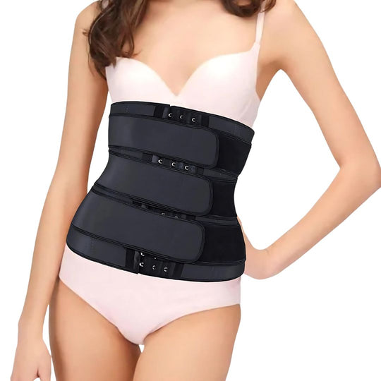 Triple Compression Neoprene Waist Trainer Belt for Workout and Daily Support