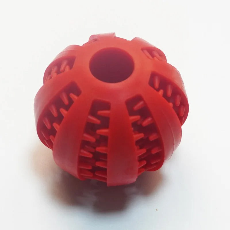 Interactive Treat Dispensing Chew Ball for Dental Care