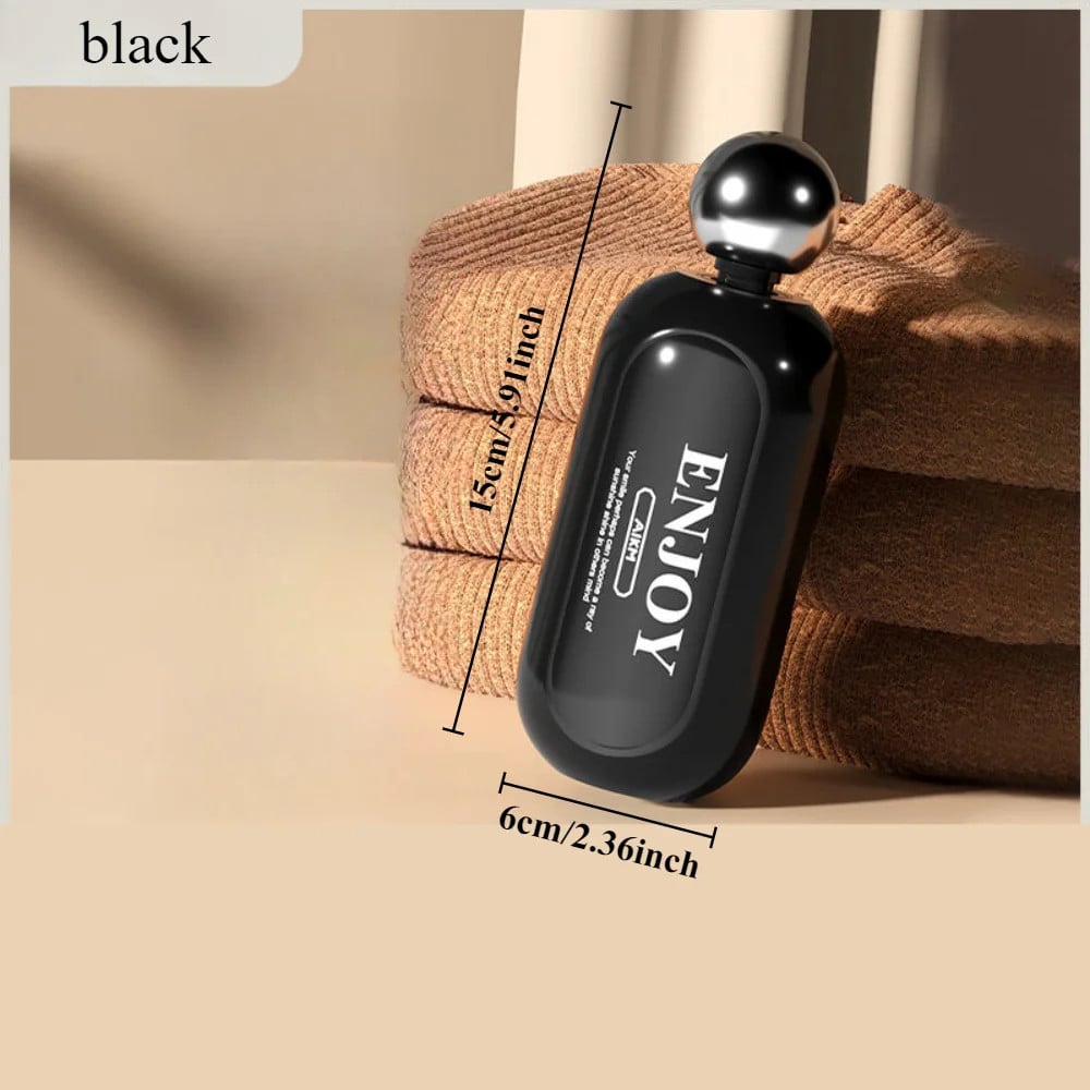 Black reusable lint roller