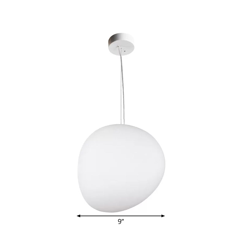 Pebble pendant lamp detail