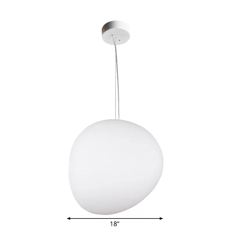 Pebble pendant lamp detail