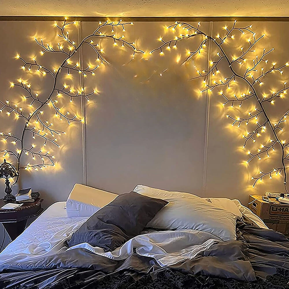 Willow lights headboard
