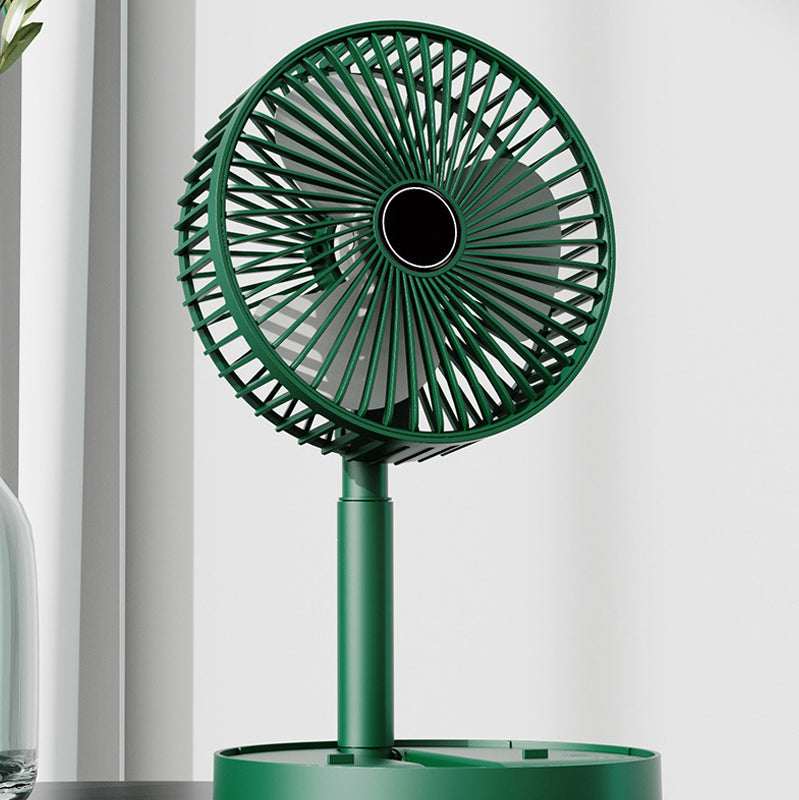 Adjustable Telescopic Folding Table Fan for Home and Desk Cooling