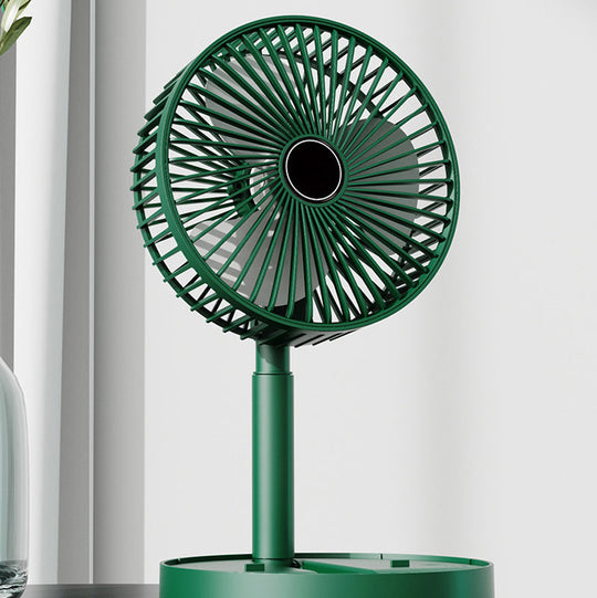 Adjustable Telescopic Folding Table Fan for Home and Desk Cooling