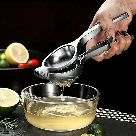Sturdy Stainless Steel Manual Citrus Squeezer for Fresh Juice