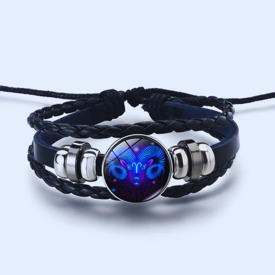 Aries zodiac bracelet