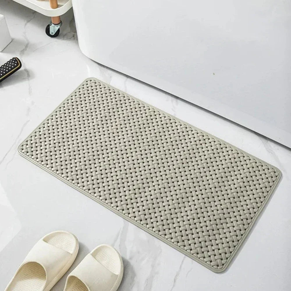 Non Slip Suction Cup Bathtub Mat for Safe Quick Drying Shower Safety