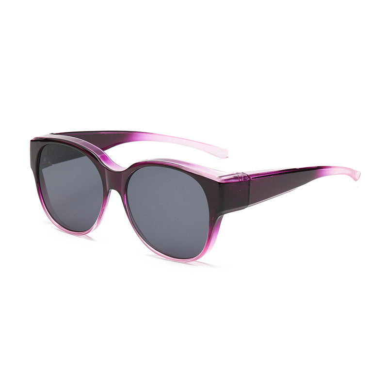 Wraparound Fit-Over Polarized Sunglasses for Prescription Glasses Wearers