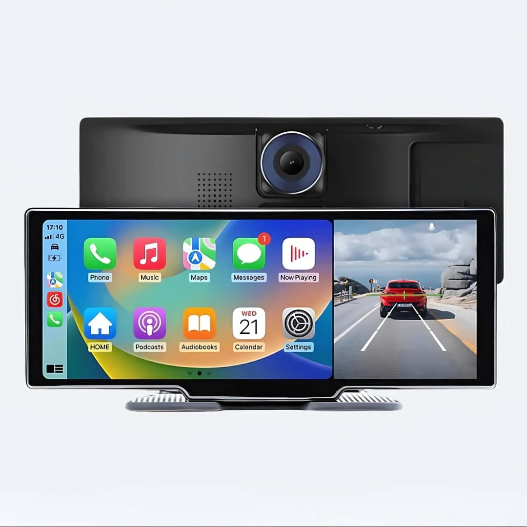 Wireless car touchscreen display with CarPlay
