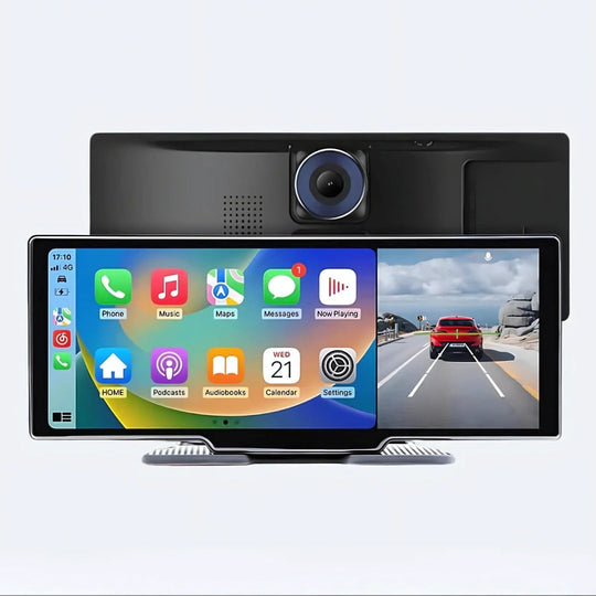 Wireless car touchscreen display with CarPlay