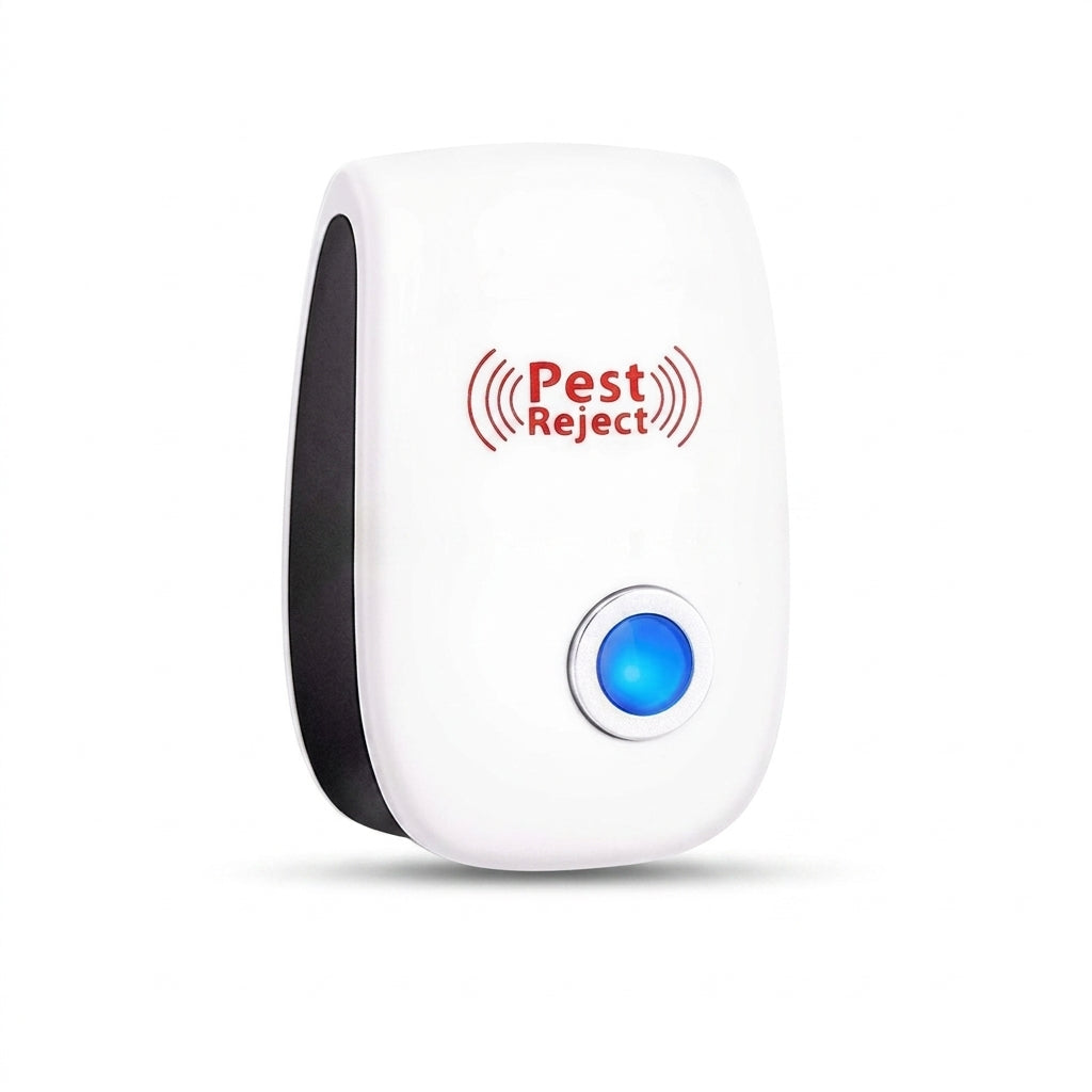 Plug-in ultrasonic pest repeller device