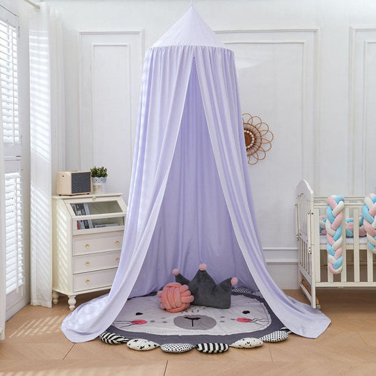 Dreamy Blackout Mesh Bed Canopy for Kids Bedroom and Nursery