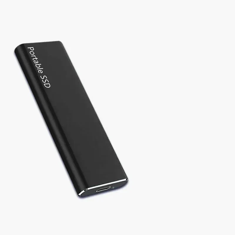 Ultra Slim Aluminum Portable External Hard Drive for Laptop and Travel Storage