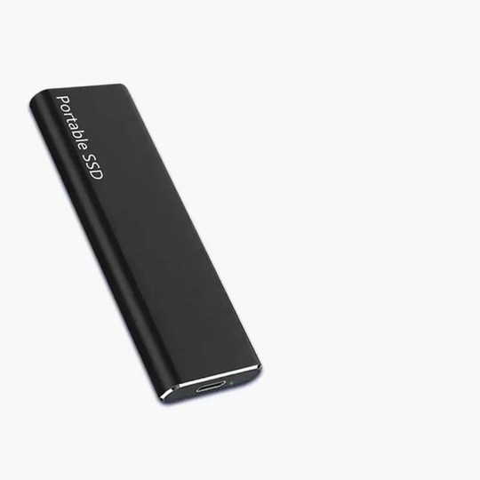 Ultra Slim Aluminum Portable External Hard Drive for Laptop and Travel Storage