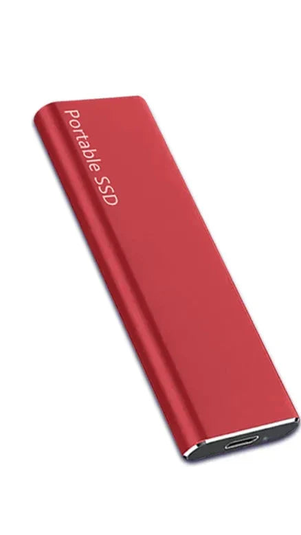 Ultra Slim Aluminum Portable External Hard Drive for Laptop and Travel Storage