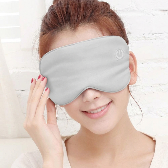 Cordless Heated Eye Massage Mask for Soothing Sleep and Eye Relief
