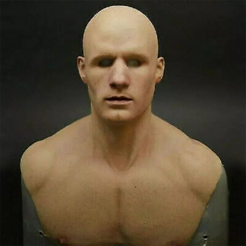 Realistic Full Face Latex Mask for Halloween Costume and Cosplay