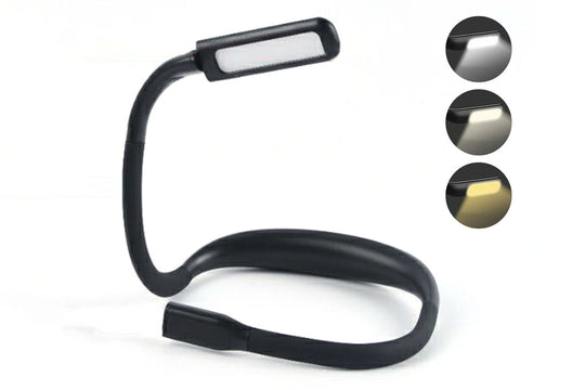 Flexible Hands-Free LED Neck Reading Light for Books and Late-Night Reading