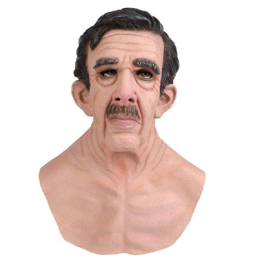 Realistic Full Face Latex Mask for Halloween Costume and Cosplay
