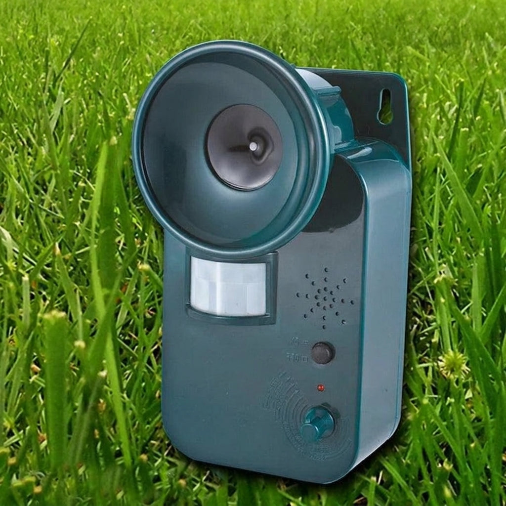 Motion-Activated Ultrasonic Animal Repeller for Outdoor Garden and Yard