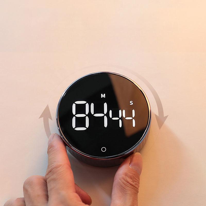 Magnetic Electronic Rotary Kitchen Timer for Cooking and Baking