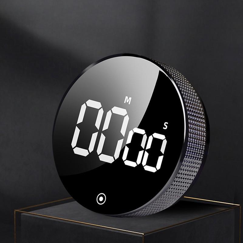 Magnetic Electronic Rotary Kitchen Timer for Cooking and Baking