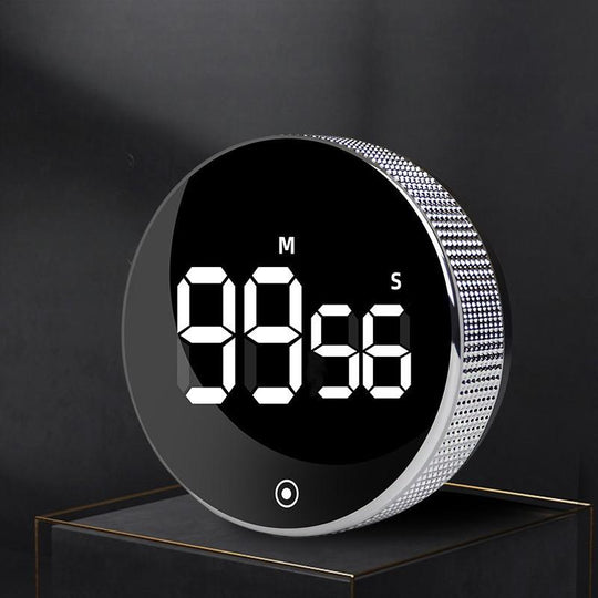 Magnetic Electronic Rotary Kitchen Timer for Cooking and Baking