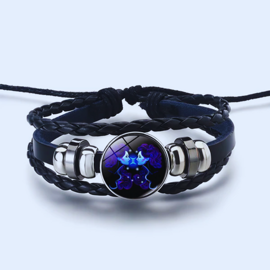 Gemini zodiac bracelet