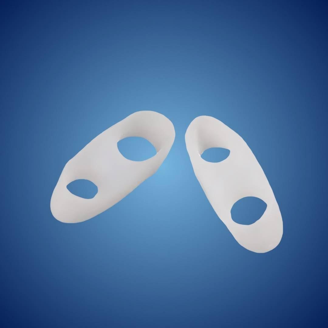 Soft Silicone Gel Toe Spacers for Bunion Relief and Toe Alignment