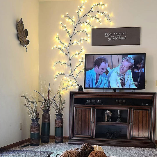 Willow tree lights corner
