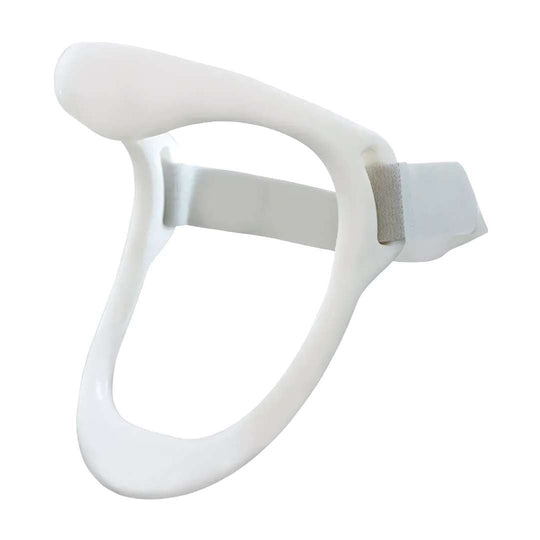 White ergonomic neck posture support product