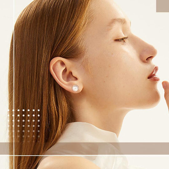 Magnetic stud earring lifestyle