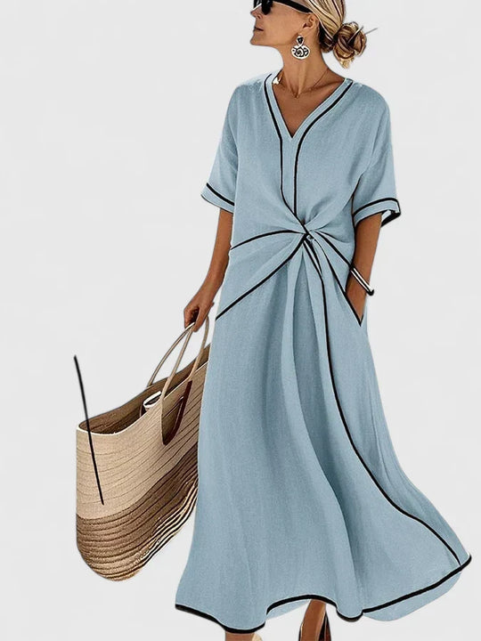 Elegant Flowy Summer Dress for Warm Weather Occasions