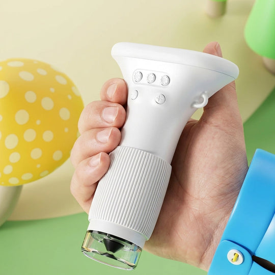 Handheld Mini Digital Microscope with 1000x Zoom for Kids