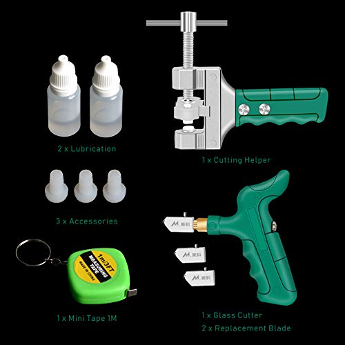 Full glass and tile cutting kit