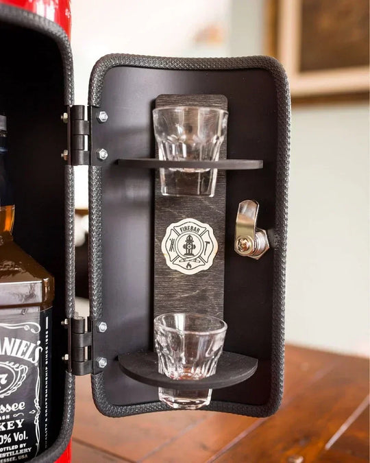Home bar cart styling