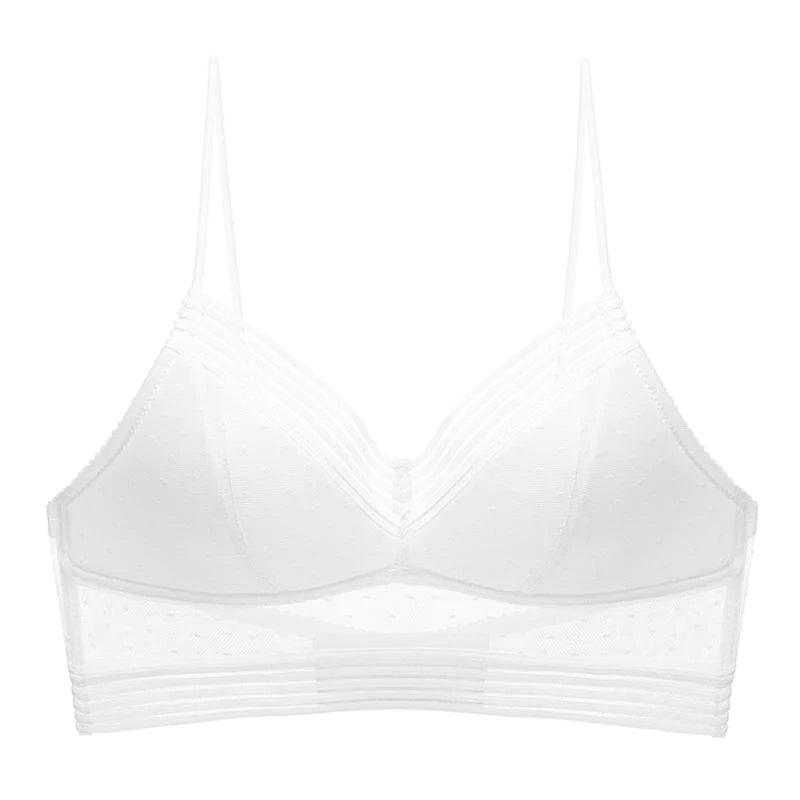 Wireless Lace Backless Lift Bra for Low Back and Halter Outfits
