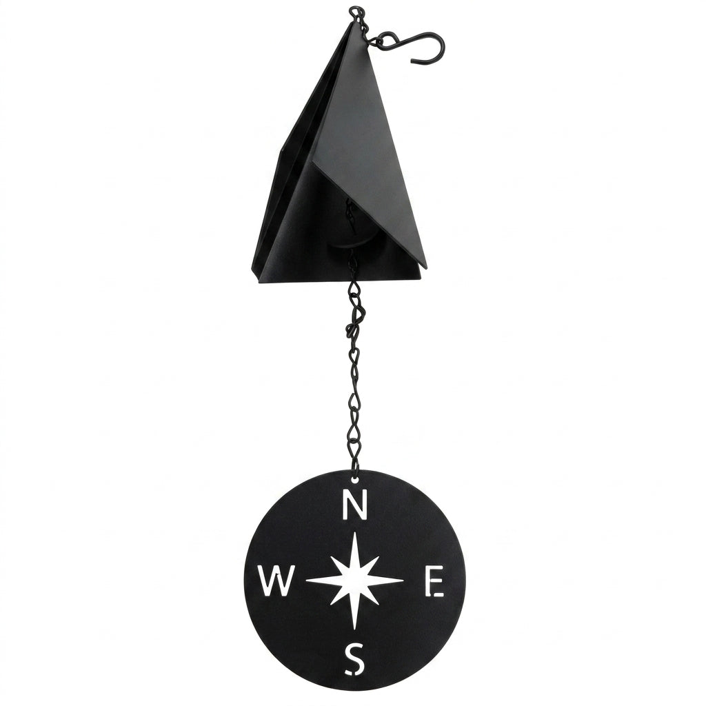 Complete wind bell set with windcatcher and chain