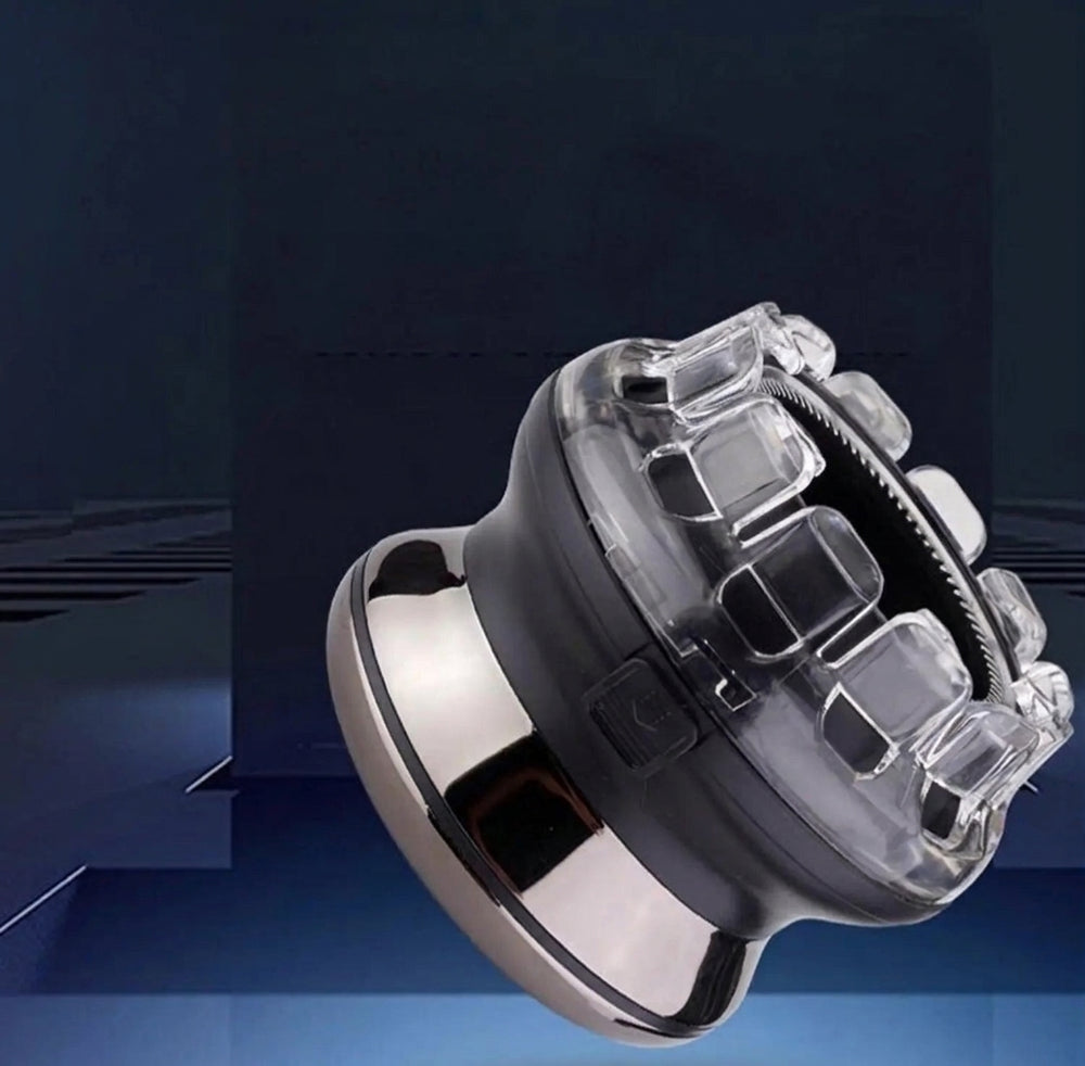 Sleek Cordless Rotary Head Shaver for Effortless Everyday Grooming