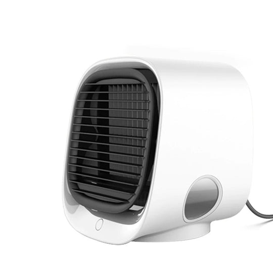 Compact Personal Air Cooler with Water Cooling and Humidifier for Desk and Car