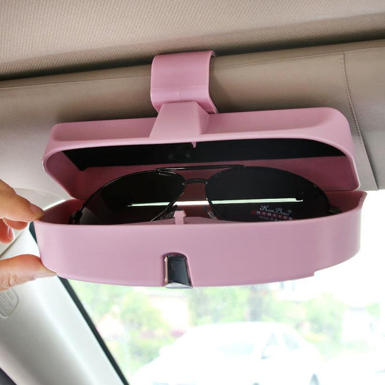Rose visor sunglasses holder