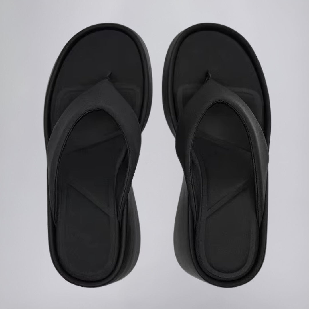 Padded Platform Wedge Flip-Flops for Beach and Casual Summer Wear