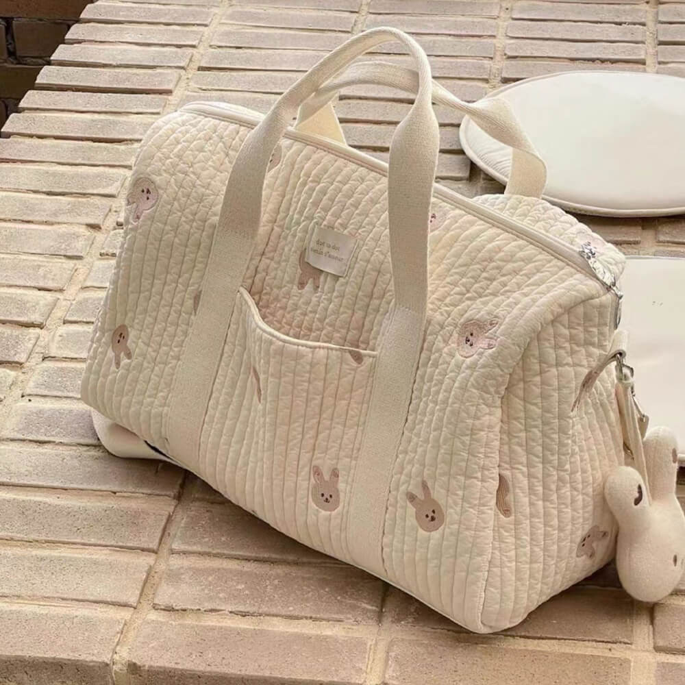 Bunny rabbit print bag